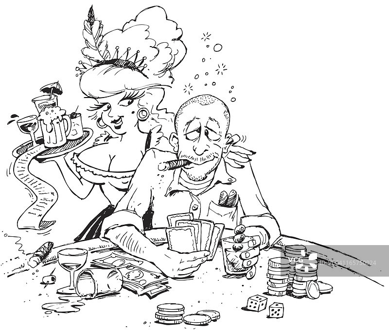 赌徒图片素材