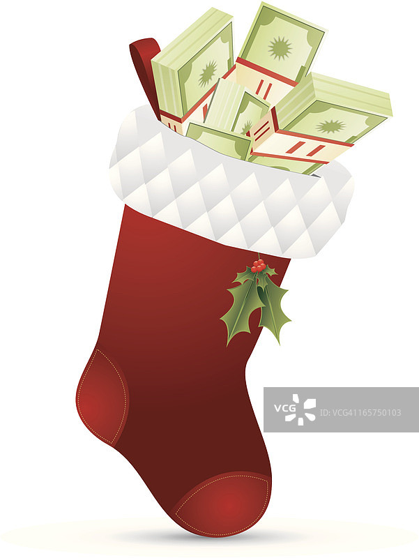 现金袜图片素材