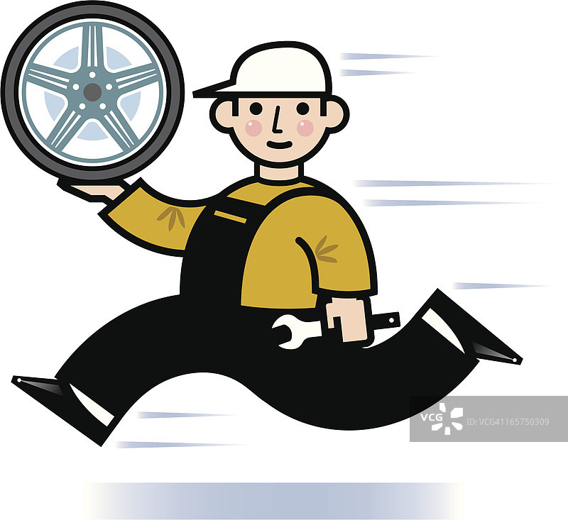 轮胎修理图片素材