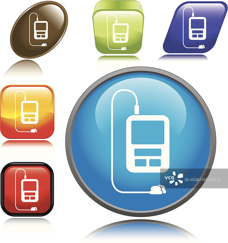 MP3播放器图标图片素材