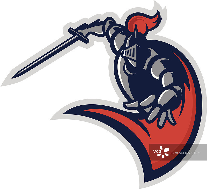 骑士吉祥物图片素材