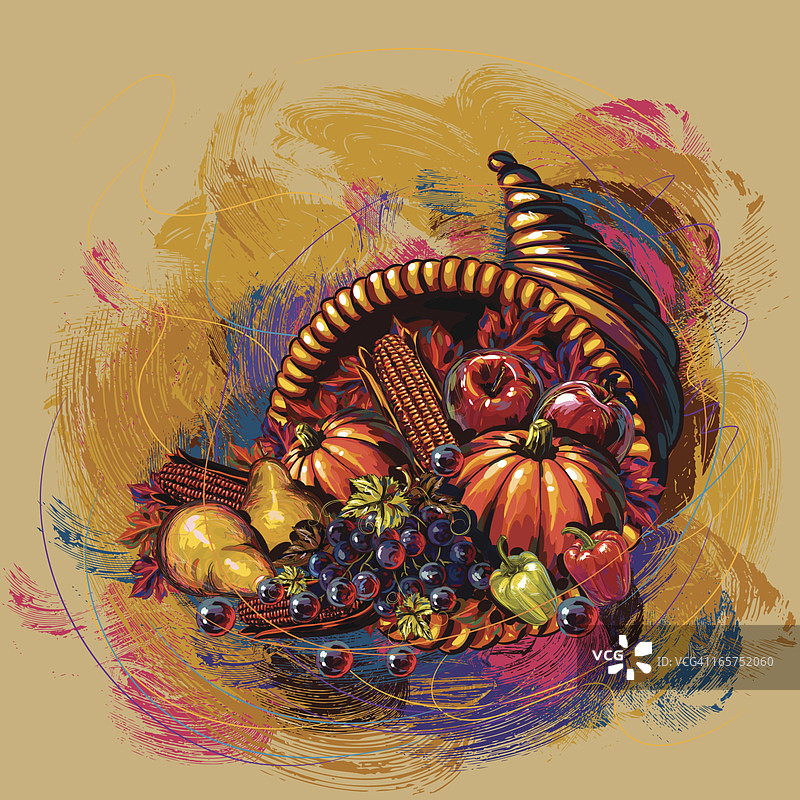 丰饶之角图片素材