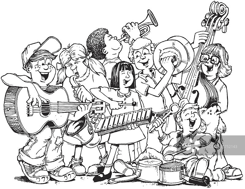 乐队图片素材