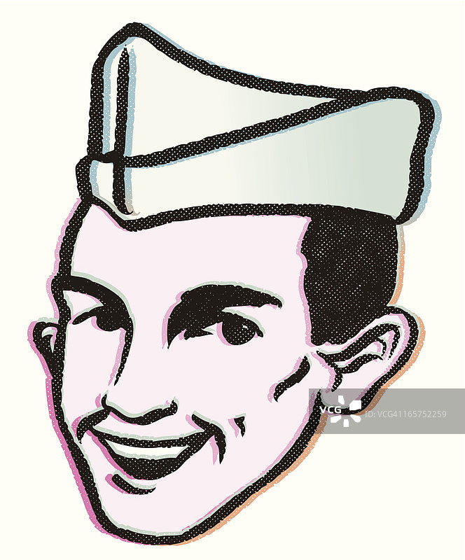 苏打汽水服务生图片素材