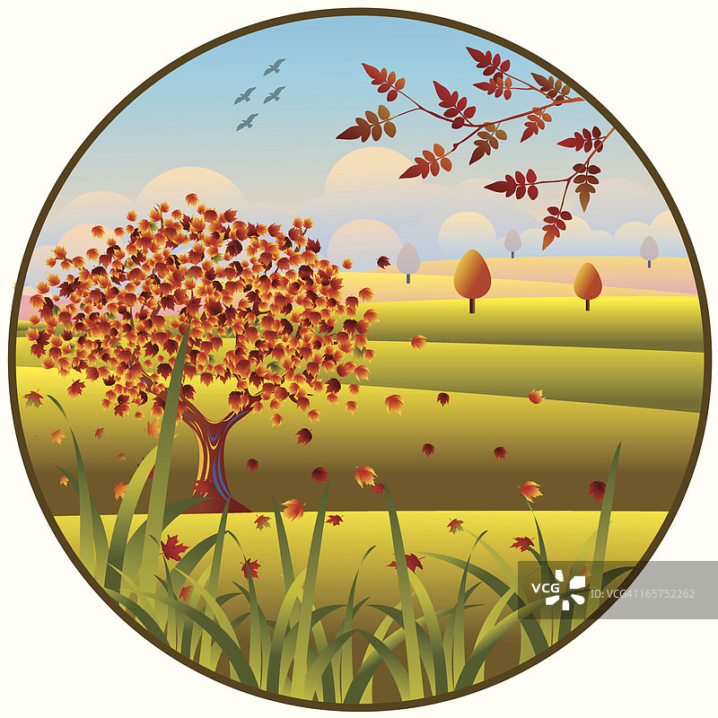 秋季风光图片素材