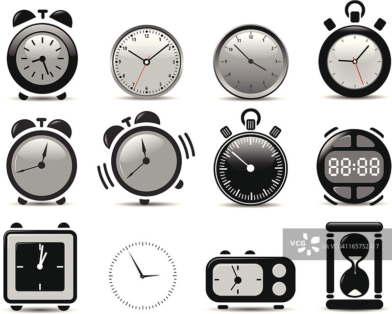 时间设置图片素材