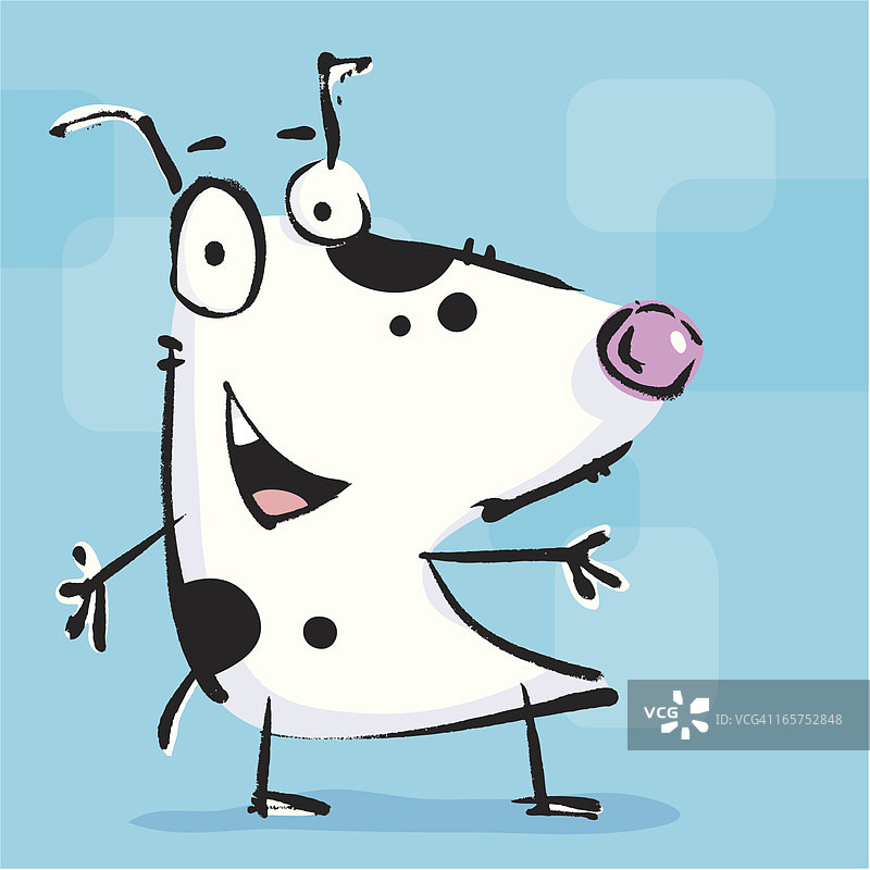 蓬乱的狗图片素材