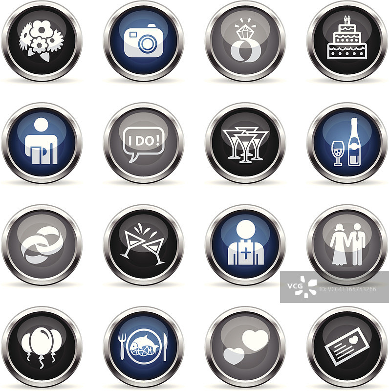 超级光泽婚姻图标图片素材