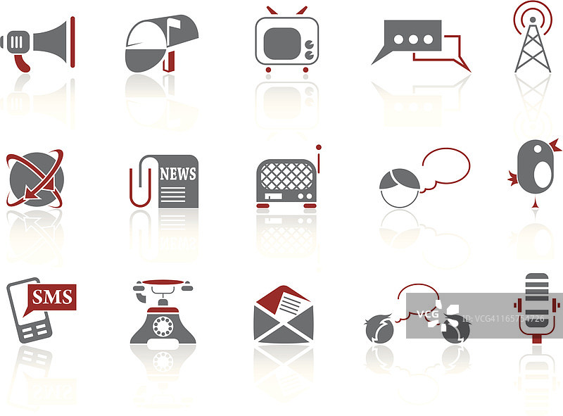 简约沟通图标图片素材