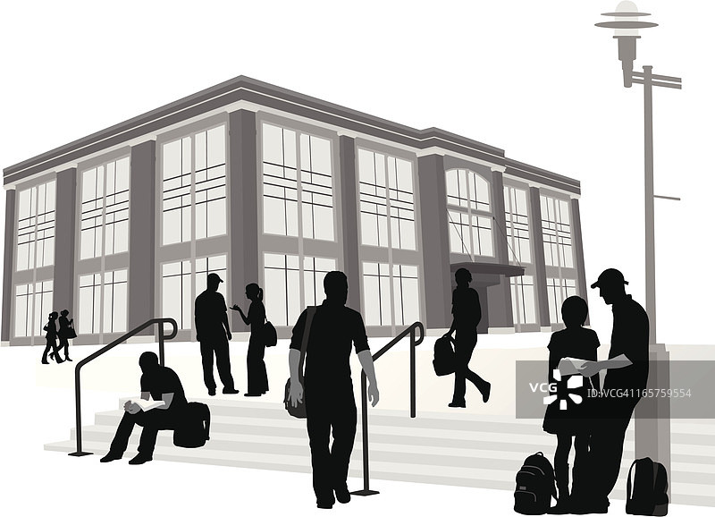 机构矢量轮廓图片素材