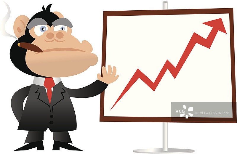 猴子的生意图片素材
