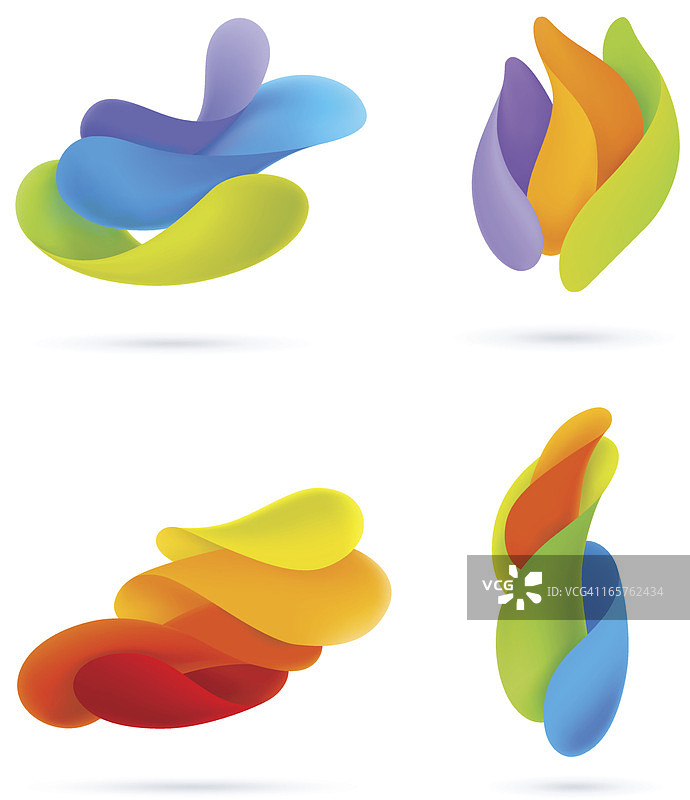 彩色设计元素图片素材