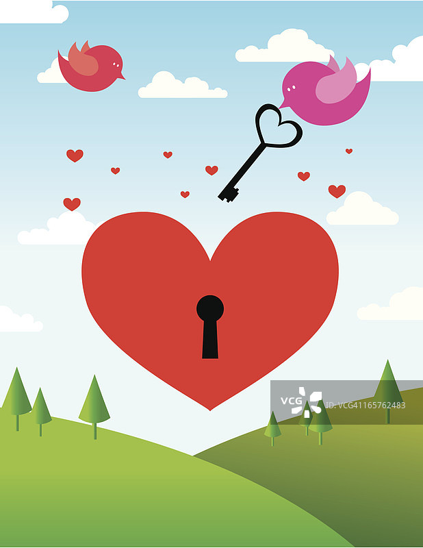 心灵之钥图片素材