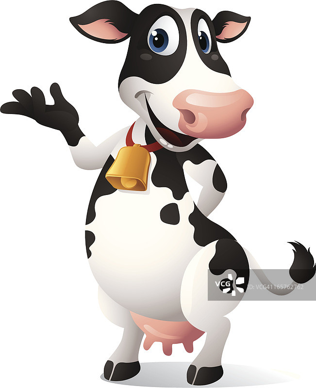 卡通牛图案图片素材