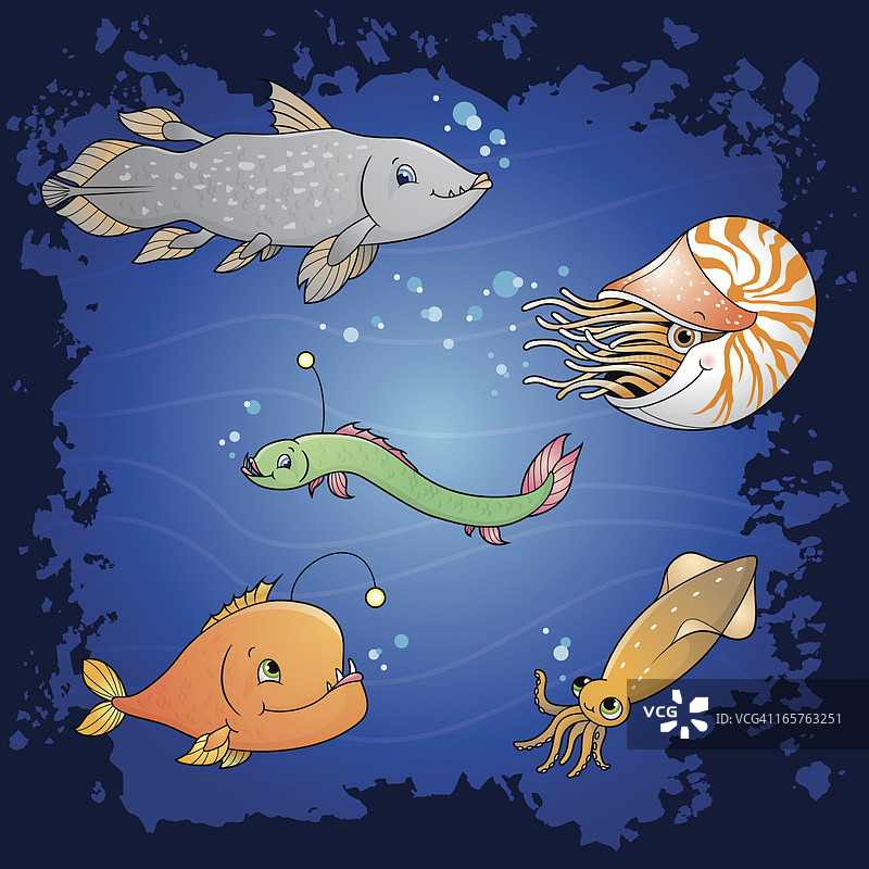 深海鱼图片素材