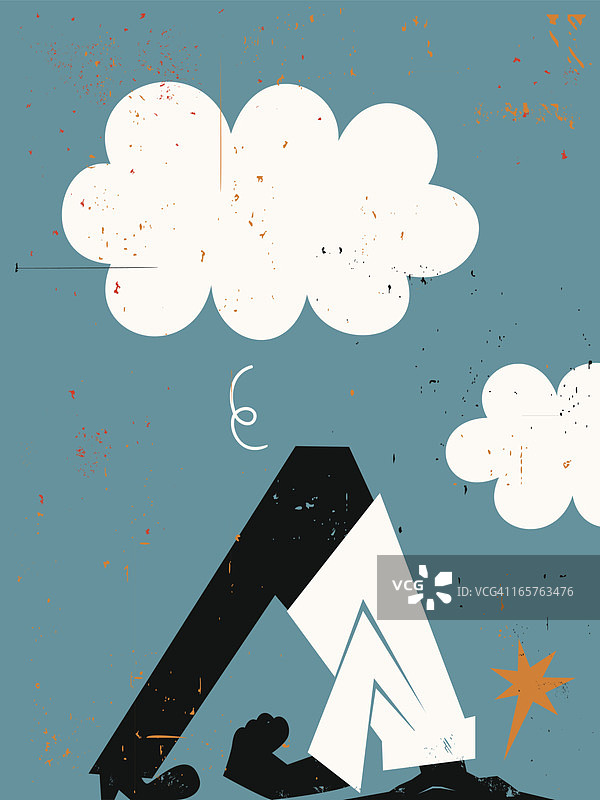 埋在沙子里的头图片素材