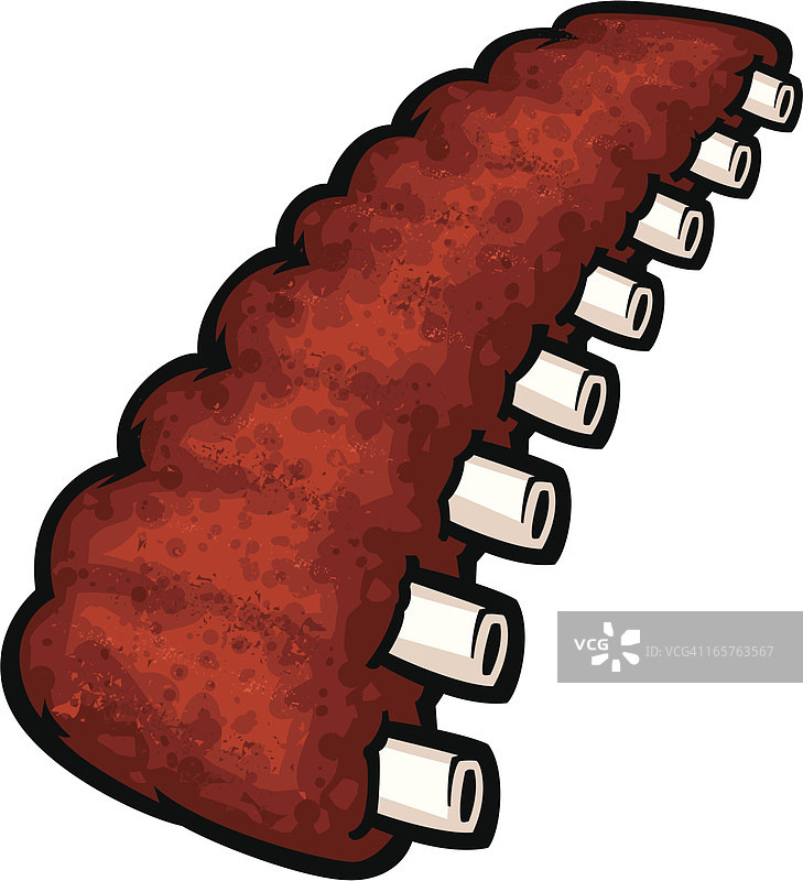 干腌排骨图片素材