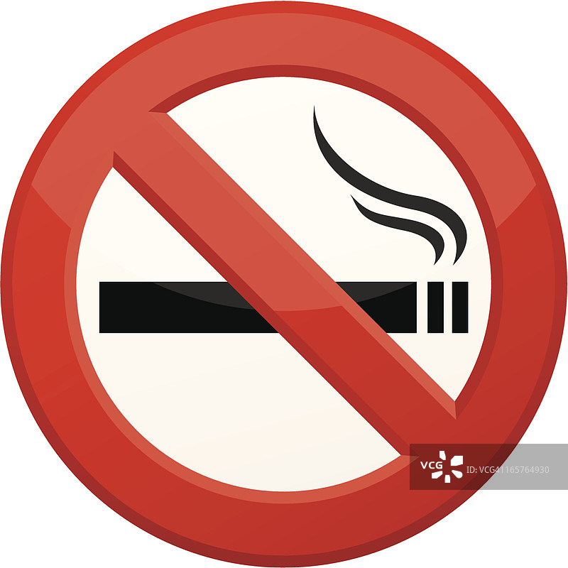 禁止吸烟标志图片素材