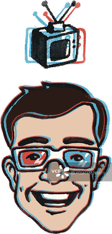 复古电视时代图片素材