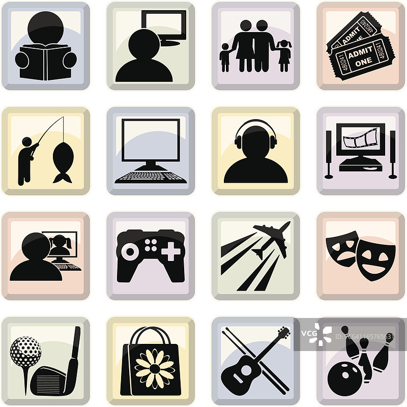 爱好图标图片素材