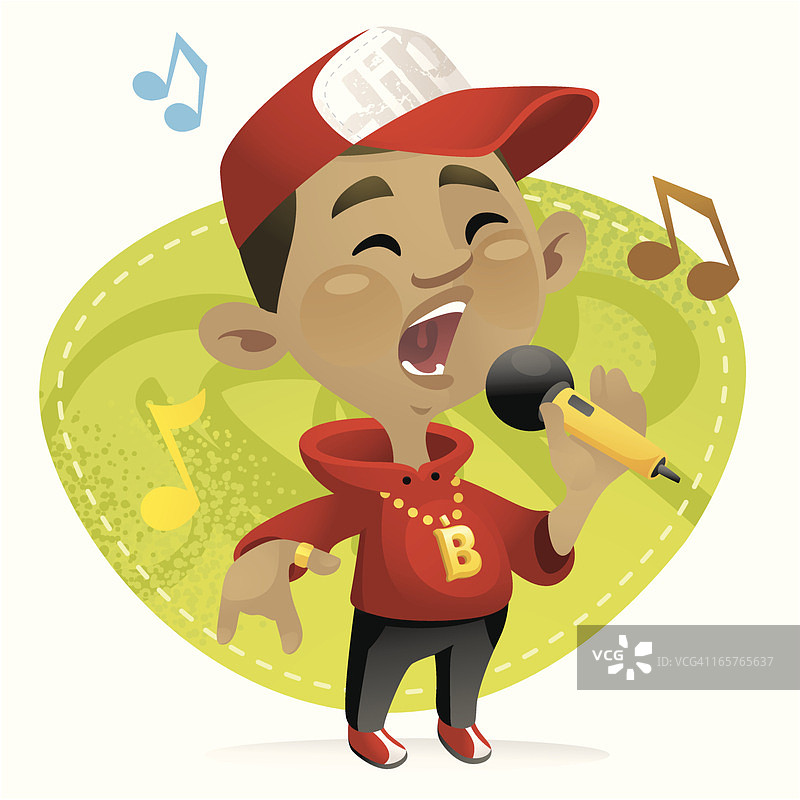 嘻哈男孩图片素材