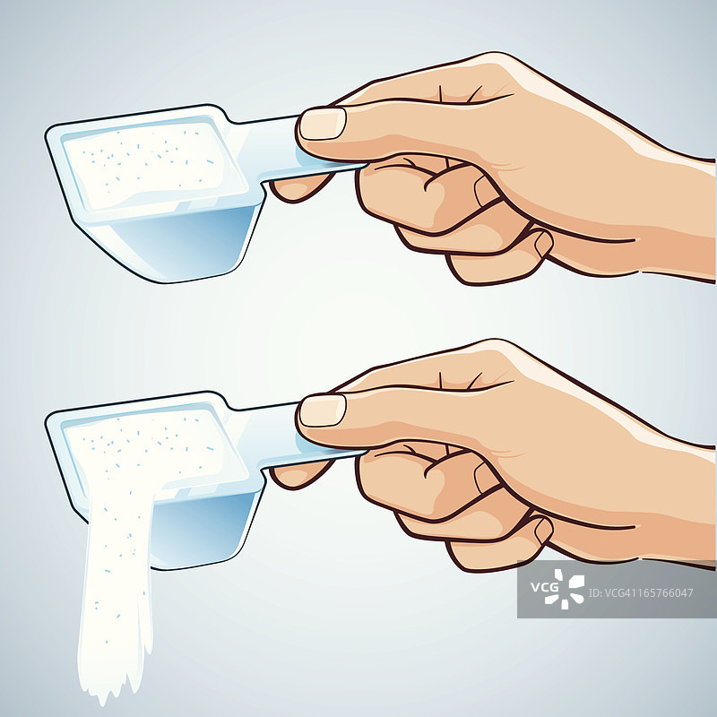 洗衣粉勺图片素材