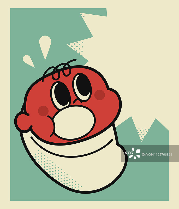 婴儿尖叫图片素材