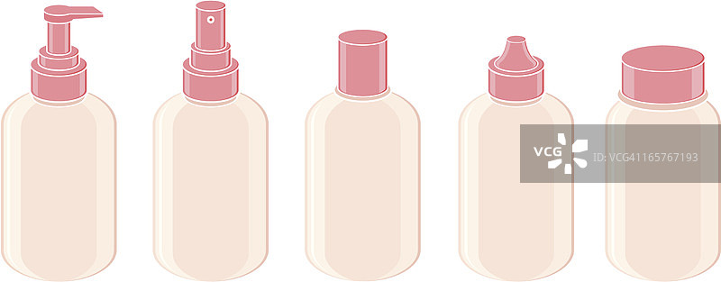 化妆品容器图片素材