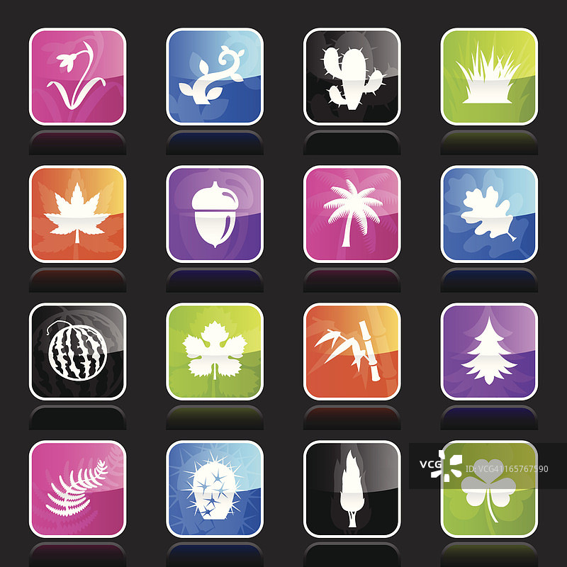Ubergloss图标 - 植物图片素材