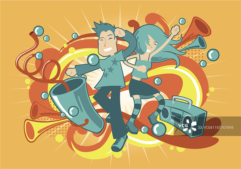 派对时间图片素材