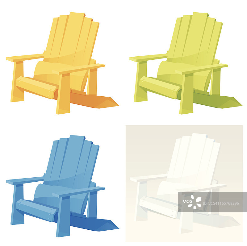 阿迪朗达克扶手椅图片素材