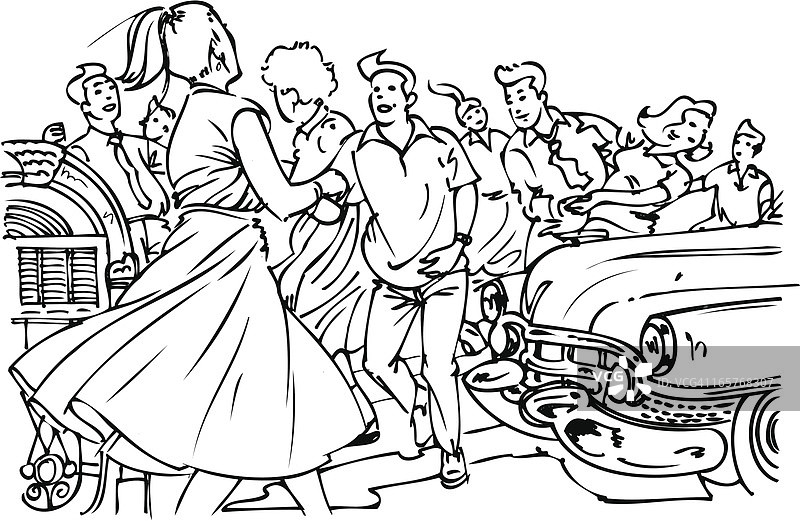 复古风派对图片素材