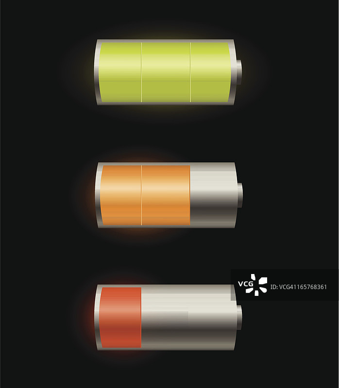 电池电量指示图片素材