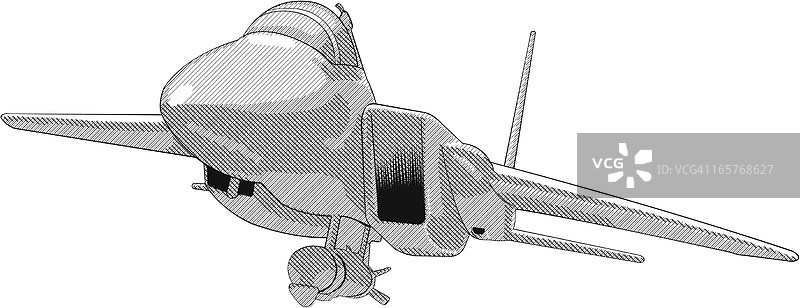 轰炸机插画图片素材