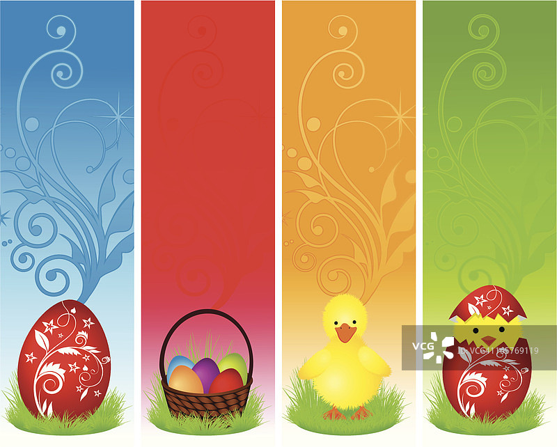 复活节banner图片素材