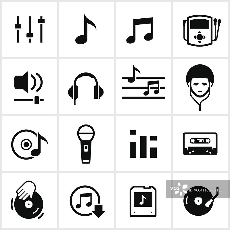 音乐图标图片素材