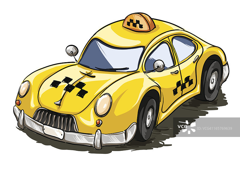 出租车图片素材