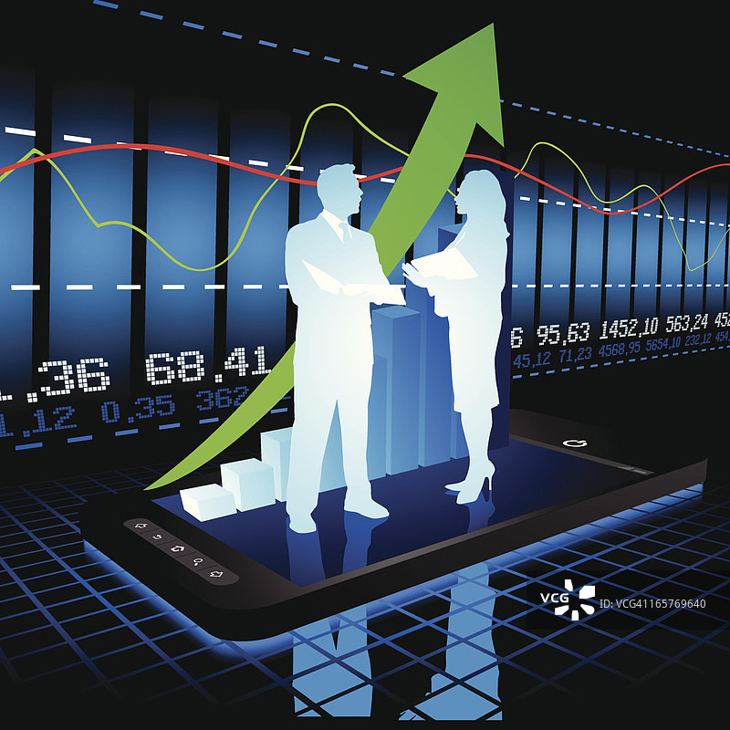 股市概念图片素材