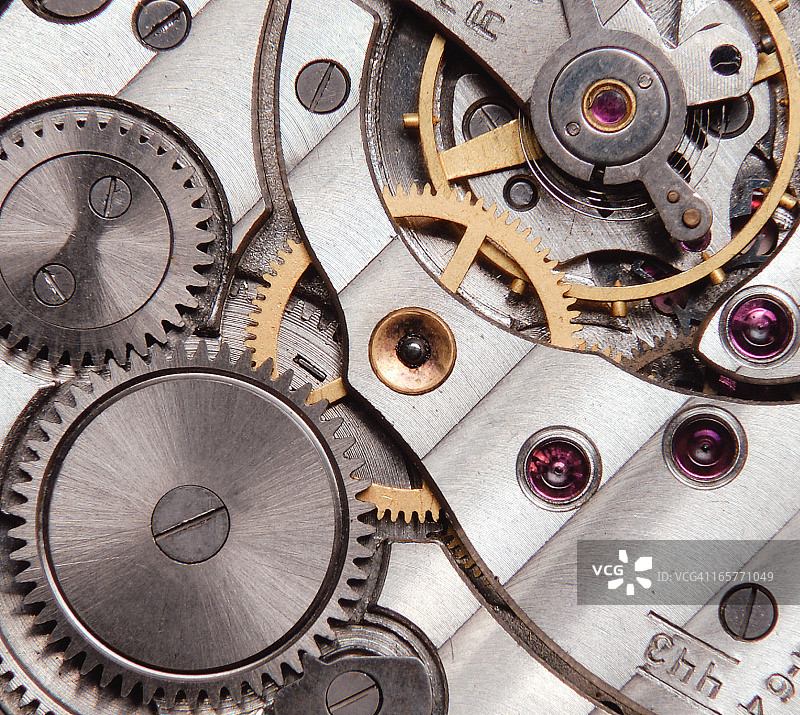 钟表装置细节图片素材