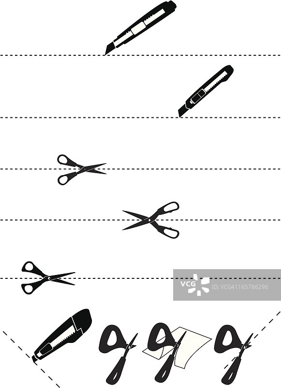 剪刀和切割工具图片素材