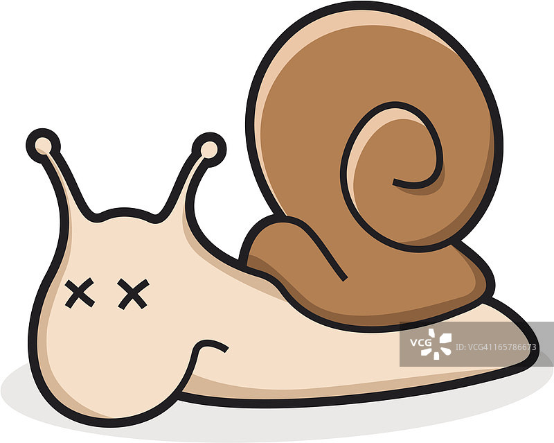 卡通蜗牛图片素材