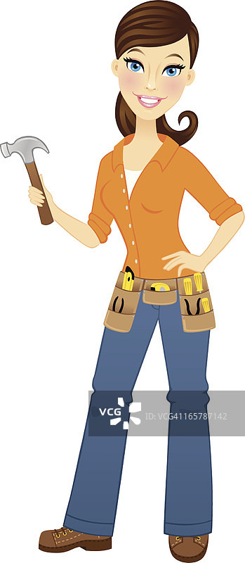 女木匠图片素材