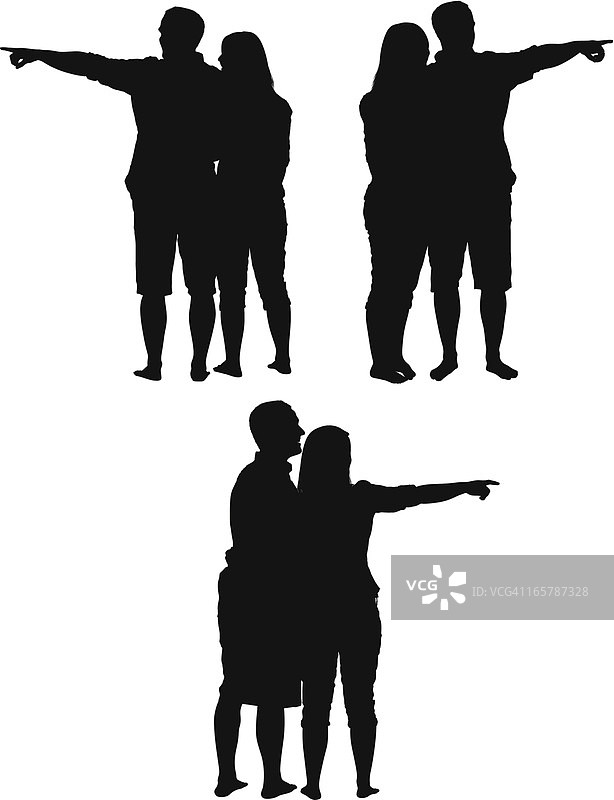 情侣的多个图像图片素材