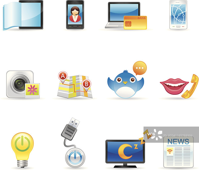 网络图标 | 渐变系列图片素材