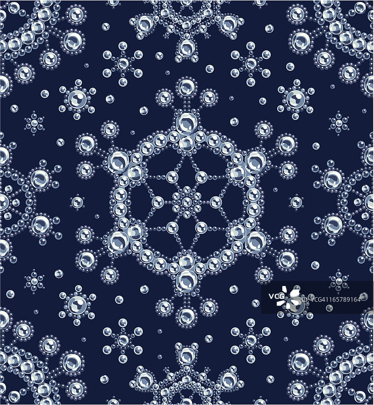 雪花蕾丝珠宝图片素材