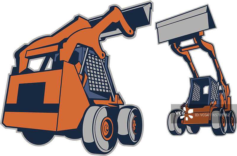 滑移装载机图片素材