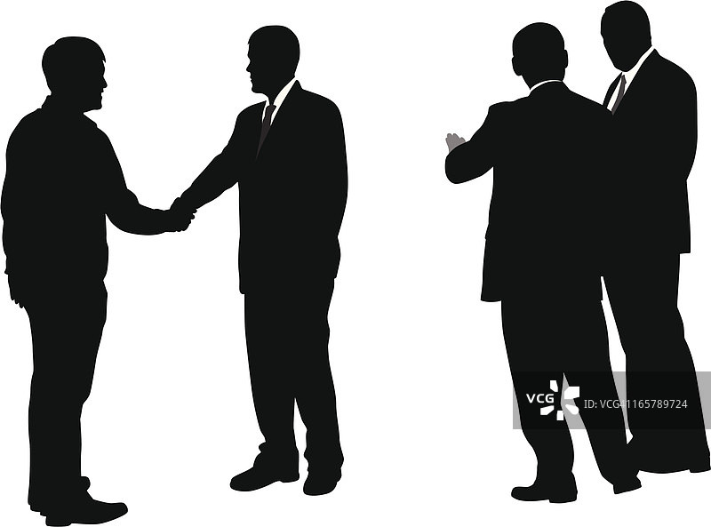 对话矢量剪影图片素材