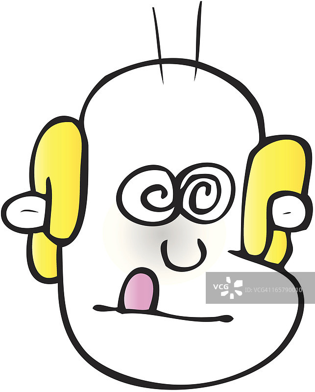 饥饿白人男人的肖像图片素材