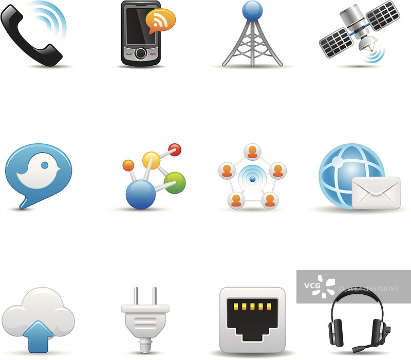 移动应用图标集|优雅系列图片素材