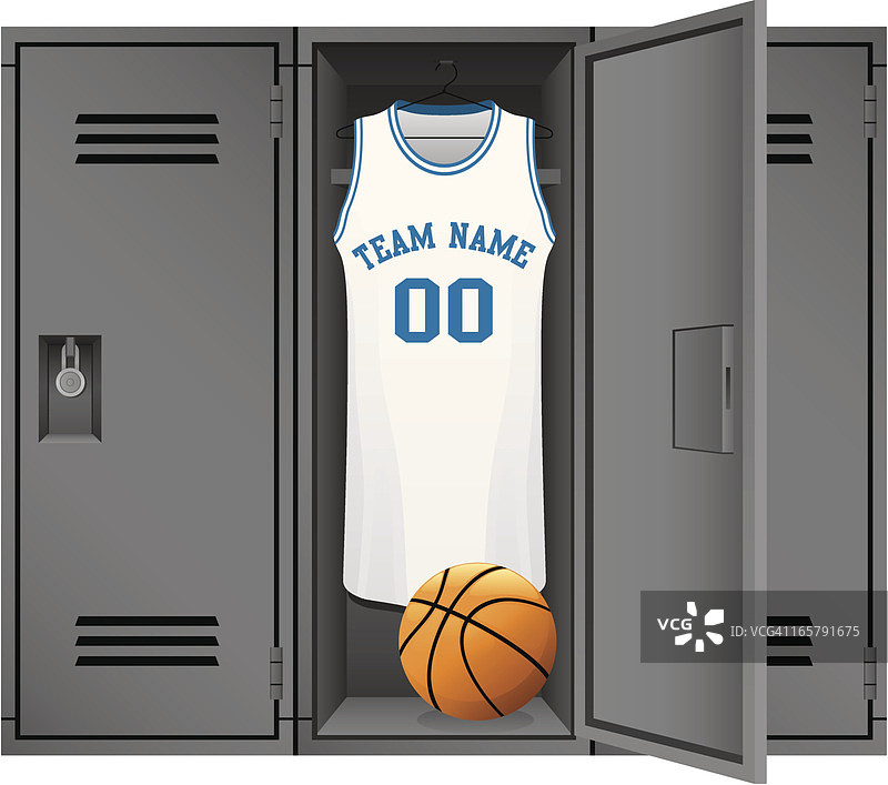 篮球更衣室图片素材